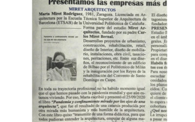 Articulo en el ABC “Top Arquitectura…”