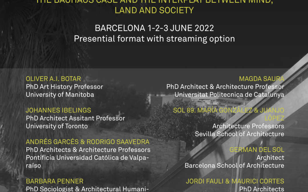 ARQUITECTONICS 20th INTERNATIONAL CONFERENCE